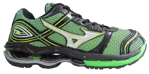 Tênis Mizuno Wave Creation 13 Preto e Verde