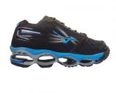 Tênis Mizuno Wave Prophecy II Preto e Azul