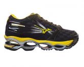 Tênis Mizuno Wave Prophecy II Preto e Amarelo