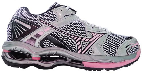 Tênis Mizuno Wave Creation 11 Prata e Rosa