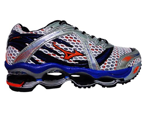 Tênis Mizuno Prophecy Prata e Azul